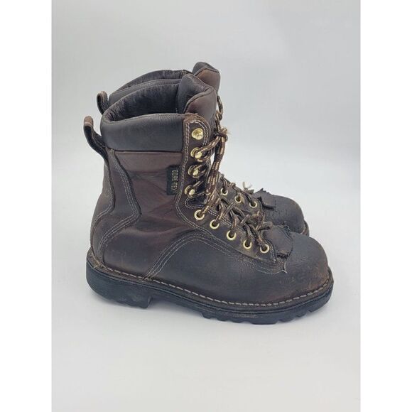 Danner womens Quarry 7"h brown work boot 14540 Steel Toe size 6M - Picture 1 of 10